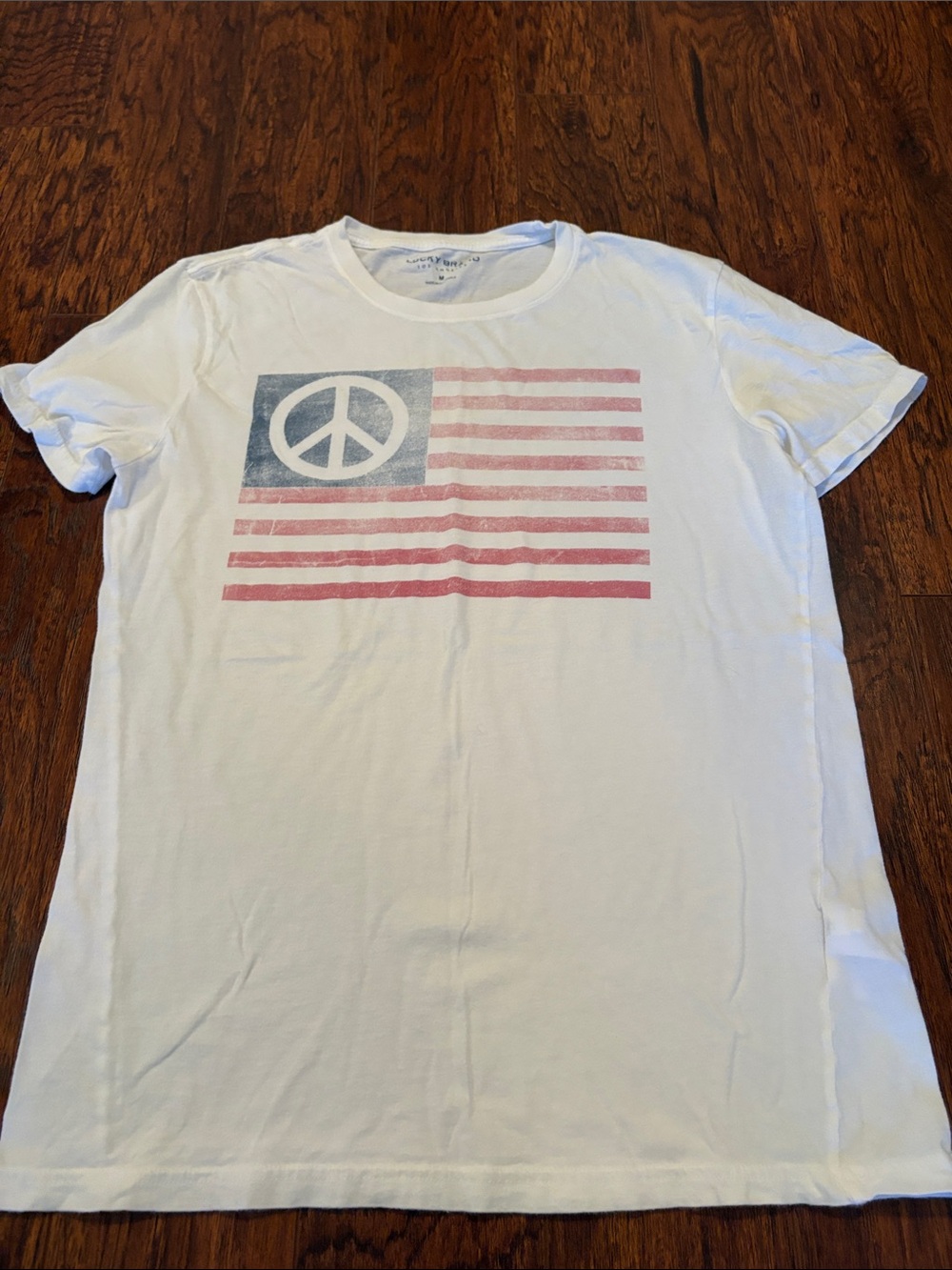 Lucky Brand American Flag tee